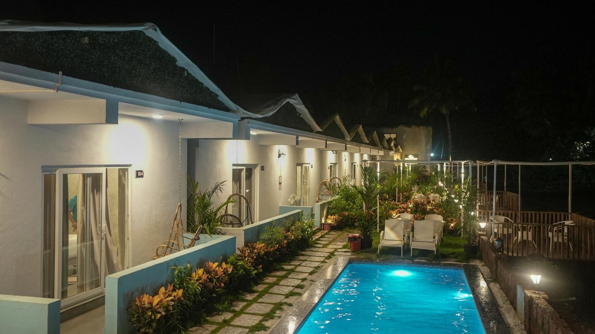 Whiteflower Resort Morjim Dış mekan fotoğraf